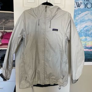 White Women’s Patagonia Rain Jacket
